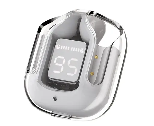 Беспроводные TWS наушники Acefast T6 вакуумные серые - фото 4