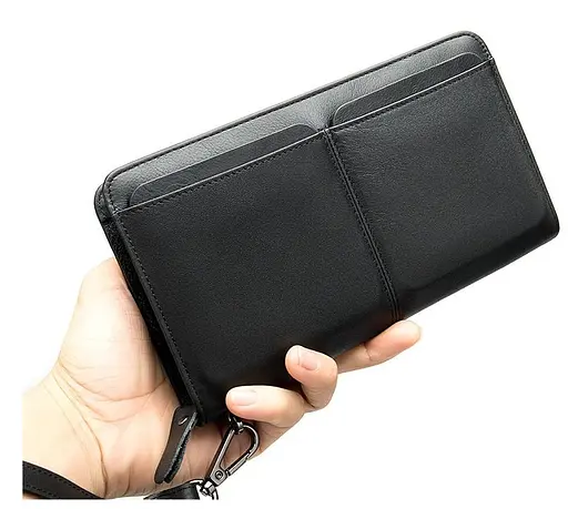 Чоловічий шкіряний клатч Vintage 21,5х11,5х3 см sum0012741 - фото 4