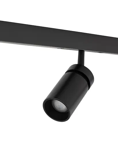 Магнитный трековый светильник Nowodvorski 11714 NANO-LVM Spot Zoom LED 1x5W 3000K 290Lm IP20 черный - фото 5