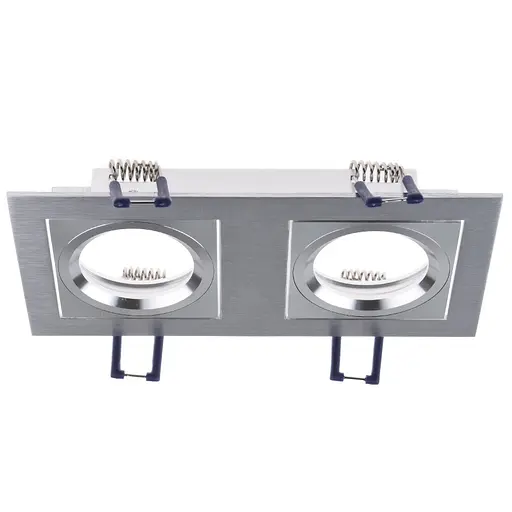 Светильник точечный Brille HDL-DT 103/2 Aluminium MR16 162350