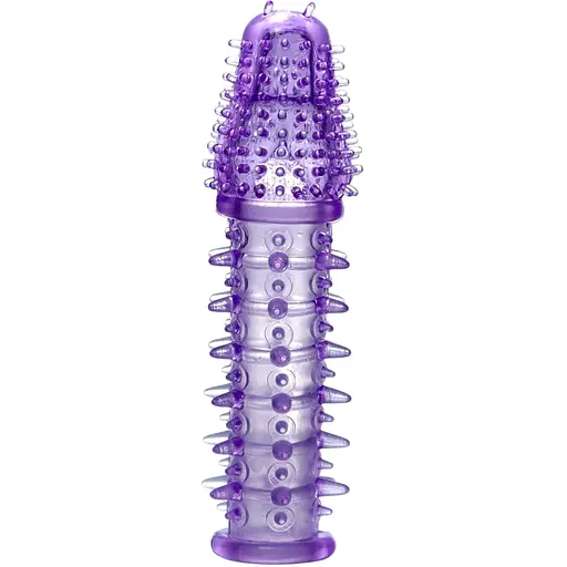 Насадка на пенис Boss Series Stymulator Penis Sleeve 13.5 см фиолетовый