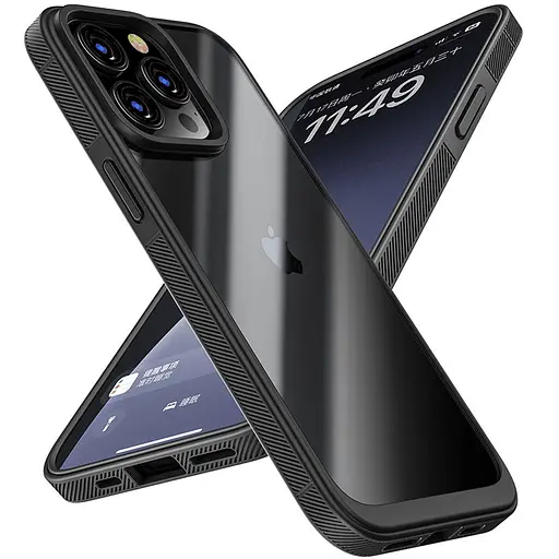 Чохол Epik TPU+PC Pulse для Apple iPhone 15 Pro 6.1 Black - фото 6