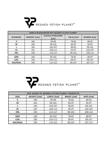 Комплект Regnes Fetish Planet CRDSET002, L (черный) - фото 9