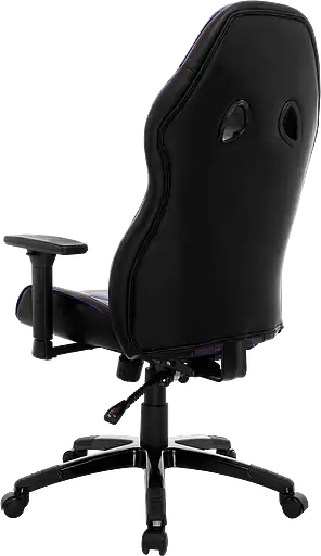 Геймерське крісло GT Racer чорне з фіолетовим (X-2645 Black/Violet) - фото 6