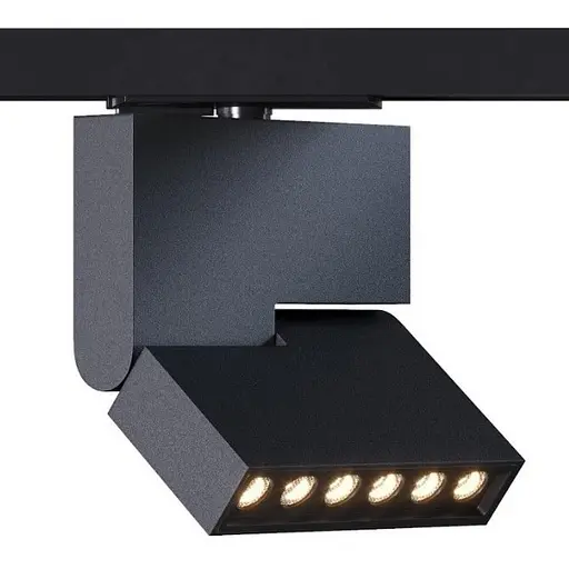 Светильник трековый однофазный Kloodi KD-STL0612 3K BK - фото 1