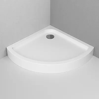 Душевой поддон Am.Pm Like Solo Slide 90x90 см белый W83UT-315-090W белый - фото 2