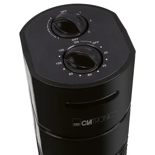 Вентилятор колонный Clatronic TVL 3770  78cm, мощность 35вт, черный - фото 4