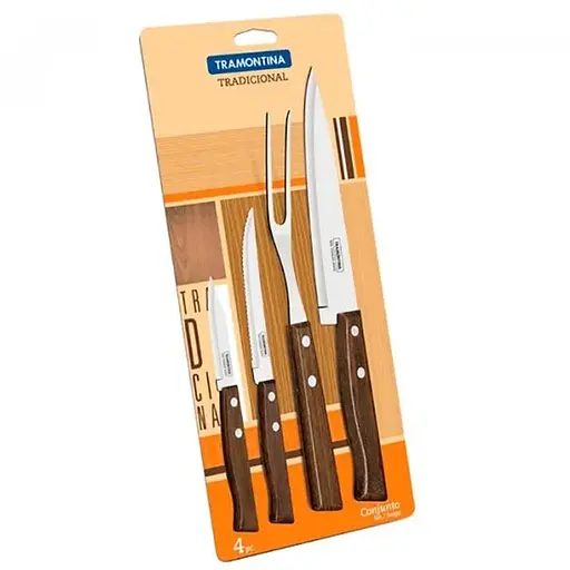 Набір ножів з 4 предметів Tramontina Tradicional 22299/019