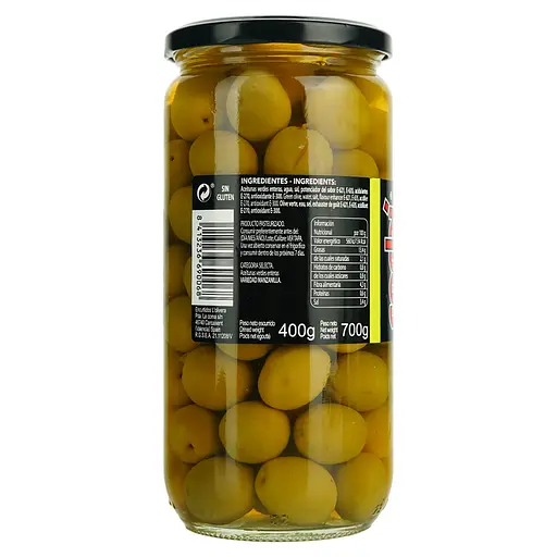 Оливки Corbi Manzanilla з кісточкою 700 г - фото 2