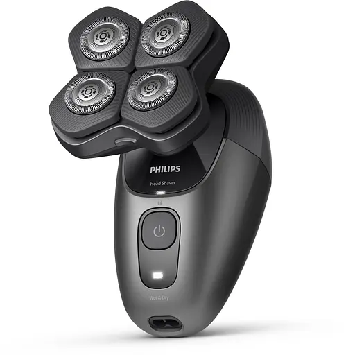 Бритва електрична для голови  Philips Pro Series 7000 роторна чорна (HS7980/15) - фото 2