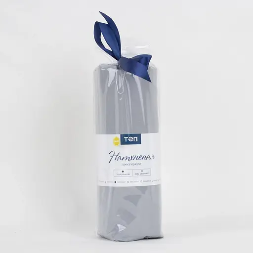 Простыня ТЕП Вдохновение с резинкой Серый, 160 x 200 (2-04017_30361) - фото 5