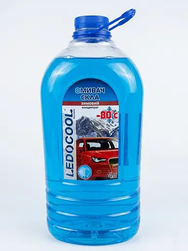 Омивач скла LEDOCOOL зимовий концентрат -80°C 4л. - фото 1