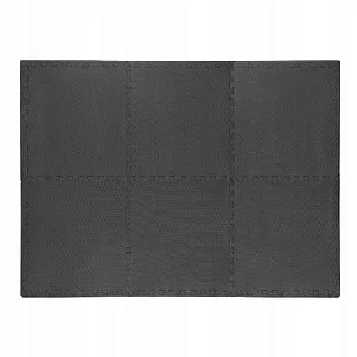 Мат-пазл (ласточкин хвіст) 4FIZJO Mat Puzzle EVA 180 x 120 x 1 cм 4FJ0387 Black (P-5907739310378) - фото 3