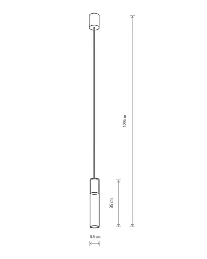 Підвісний світильник Nowodvorski 7864 Cylinder L - фото 2