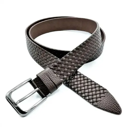 Ремінь шкіряний Le-Mon чоловічий 110-125х3,5 см acs0023825 - фото 1