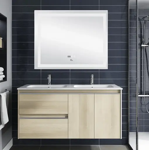 Зеркало Qtap Mideya с антизапотеванием (DC-F614) 1000x800 QT2078F614W - фото 5