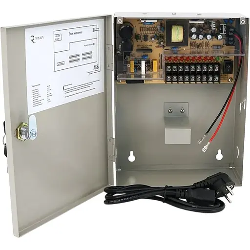 Импульсный источник бесперебойного питания Ritar DC12-10А UPS-P12/10/7 9СH (корпус металл) под АКБ 7-9А (270x206x82mm)