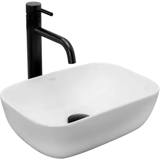 Умивальник Rea Belinda Mini накладний білий REA-U5667, Білий - фото 1