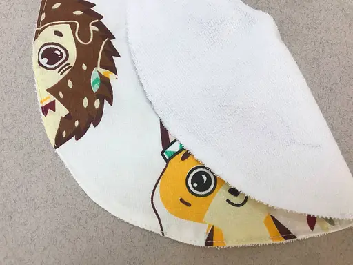 Непромокаемый слюнявчик Moontime "Звери индейцы" - фото 2