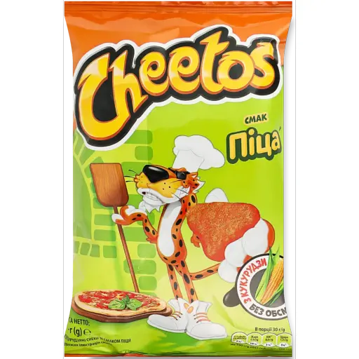 Снеки Cheetos кукурудзяні зі смаком піци 50 г