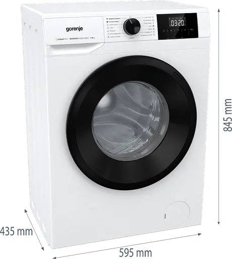 Пральна машина Gorenje W3NGPI62SBS/UA автоматична (7087417) - фото 3