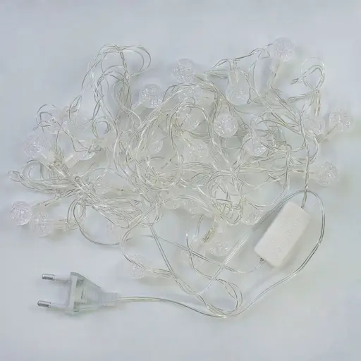 Гирлянда светодиодная Шарики С 31299, 5 м, 28 лампочек, мультиколор - фото 3