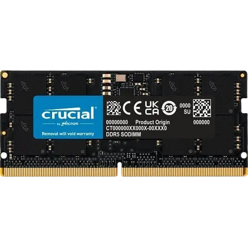 Оперативна пам'ять Crucial 16GB SODIMM DDR5 5600MHz (CT16G56C46S5)