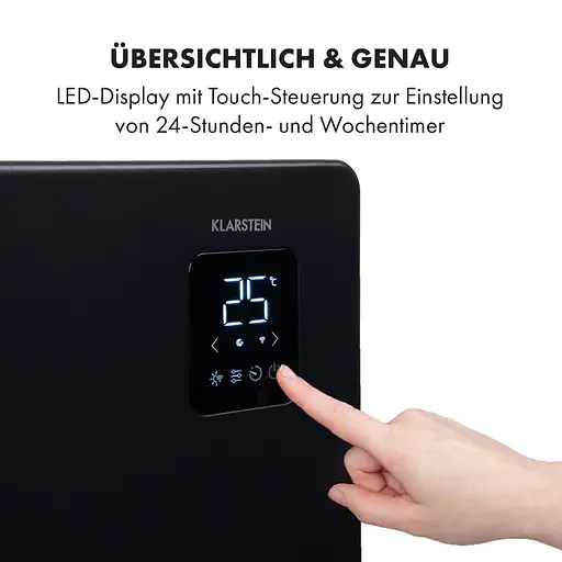 Конвекційний обігрівач Klarstein Bansin Smart 2500 (10035403) - фото 3