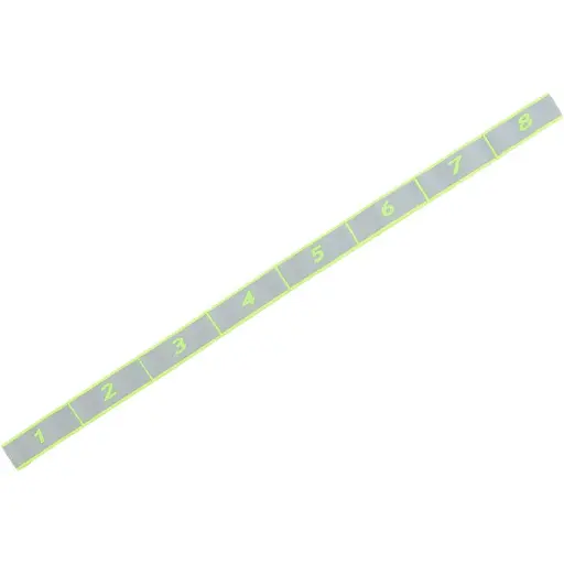 Резинка для фитнеса с петлями Gymtek 86,5х4см зеленая - фото 3