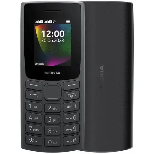 Мобільний телефон Nokia 106 TA-1564 DS 2023 Charcoal UA UCRF