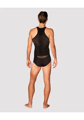 Майка чоловіча Obsessive T103 S/M/L чорний - фото 4