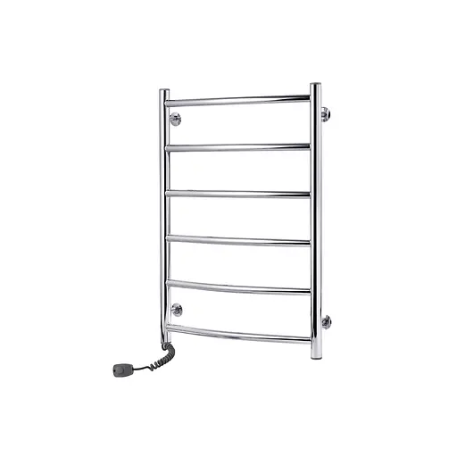 Полотенцесушитель электрический Kroner Дуга ДДEL 700x500/6 EL CV026141, Хром, Левое - фото 1