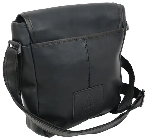 Кожаная мужская сумка Mykhail Ikhtyar 23х25х6 см sum0023009 - фото 6