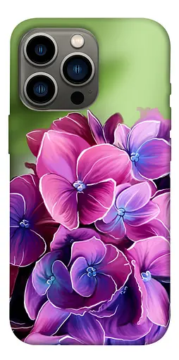 TPU чохол Мереживна гортензія - фото 1