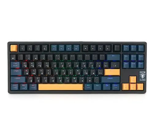 Клавіатура ігрова механічна бездротова JEDEL WKL102 Tri-Mode Hot-Swap Swich Black - фото 1