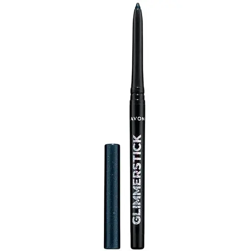 Мерехтливий олівець для очей Avon Чорна крига/Black ice 0.28 g - фото 1