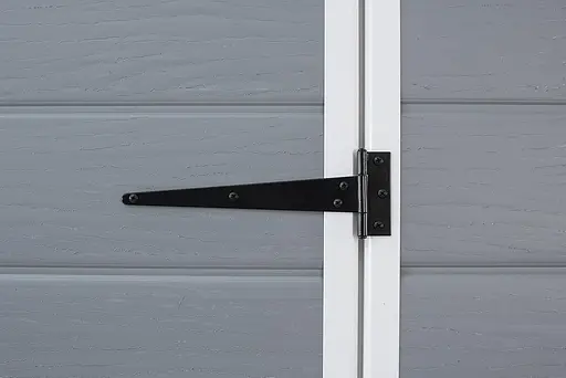 Садовый пластиковый домик Keter Manor 6x5 DD серо-белый - фото 6