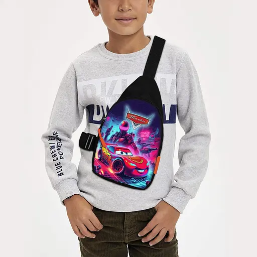 Сумка через плечо детская Тачки Молния Маккуин 29х17 см сумка слинг для мальчика (02222)