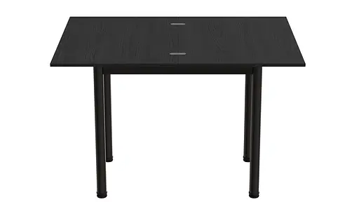 Обідній стіл-формер розкладний Берта Ferrum-decor 750x1400x900 Чорний метал ДСП Сосна Кембра 16 мм (FRD-105180) - фото 7