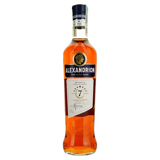 Міцний алкогольний напій Alexandrion 7 зірок, 40%, 0,7 л