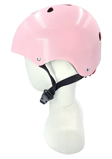 Комплект дитячий шолом та захист Yongkang GB24429-2009 S (5-9 р) рожевий єдиноріг (G0001136) - фото 4