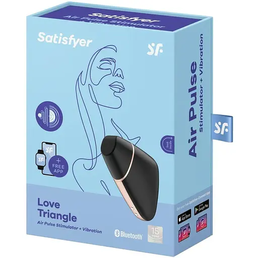 Вакуумний стимулятор клітора Satisfyer Love Triangle - фото 7