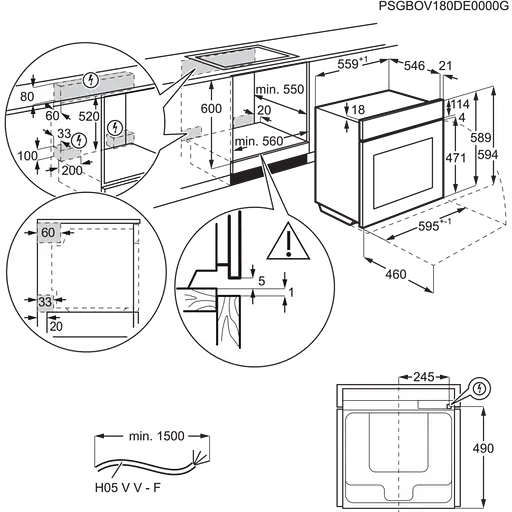 Духова шафа Electrolux EOB8S39WZ - фото 12