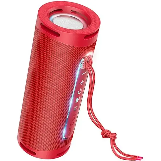 Колонка портативна Hoco HC9 Dazzling pulse sports BT speaker червоний - фото 1