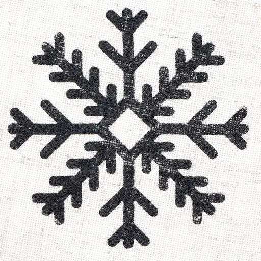 Штамп для вибійки Rosa Talent №2 Зима 8.5x8.5см - фото 3