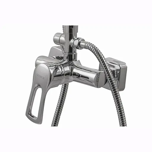 Душова система Globus Lux GLSV-0088, Хром - фото 4