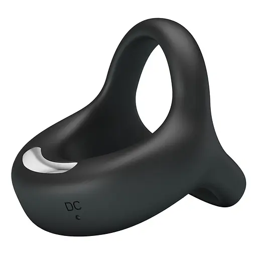 Кільце ерекційне Pretty Love Elliott 6.4 см чорний - фото 7