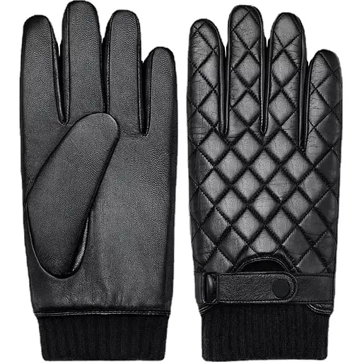 Перчатки кожаные мужские Qimian Sheepskin Gloves size M Black [62912]