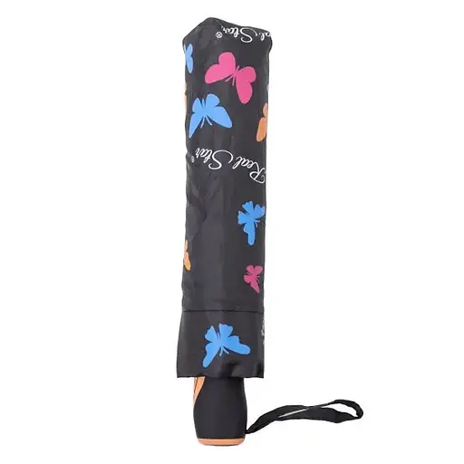 Зонт Yiwu HP-23-2B полуавтомат складной 97 см черный - фото 5