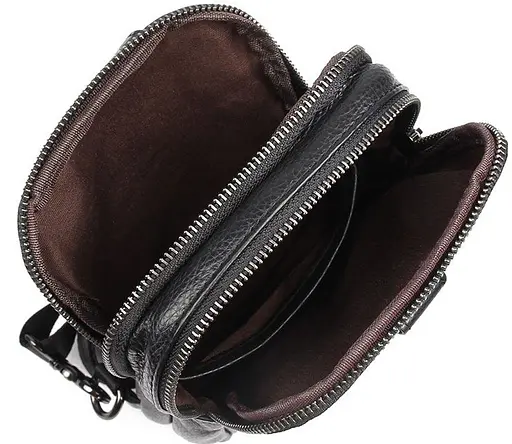 Сумка кожаная мужская Vintage 15х25х4 см sum0012330 - фото 7